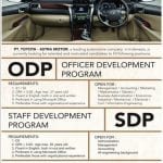 PT. Toyota – Astra Motor – Officer Development Program & Staff Development Program